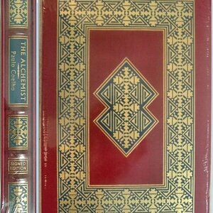 THE ALCHEMIST by Paulo Coelho Easton Press Signed As New Sealed with Slipcase